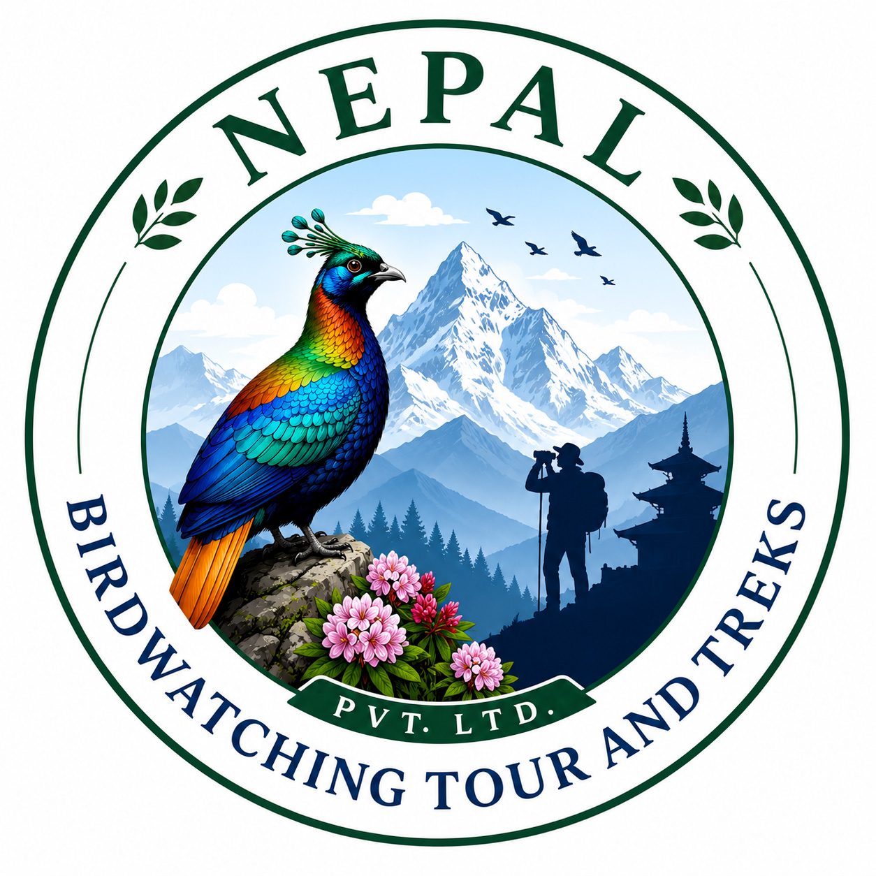 Nepal Birdwatching Tour Logo