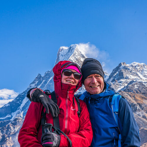 Birdwatching during Mardi Himal Birding Trek in Nepal