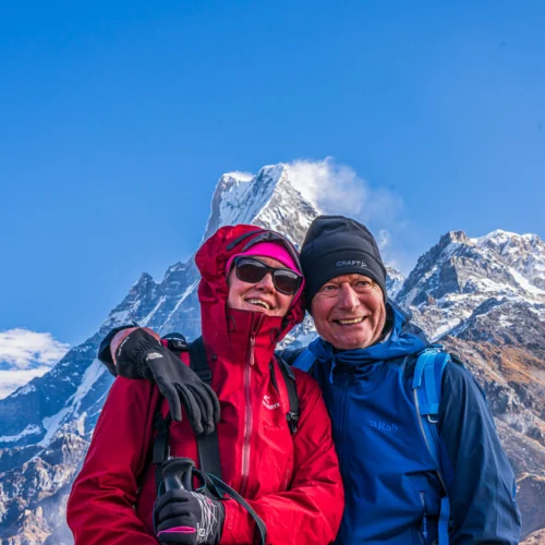 Birdwatching during Mardi Himal Birding Trek in Nepal