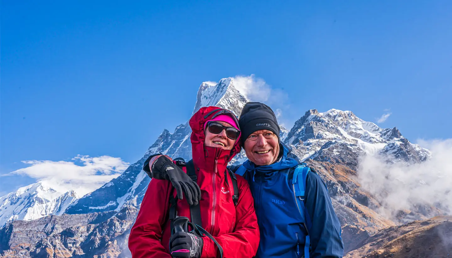 Birdwatching during Mardi Himal Birding Trek in Nepal